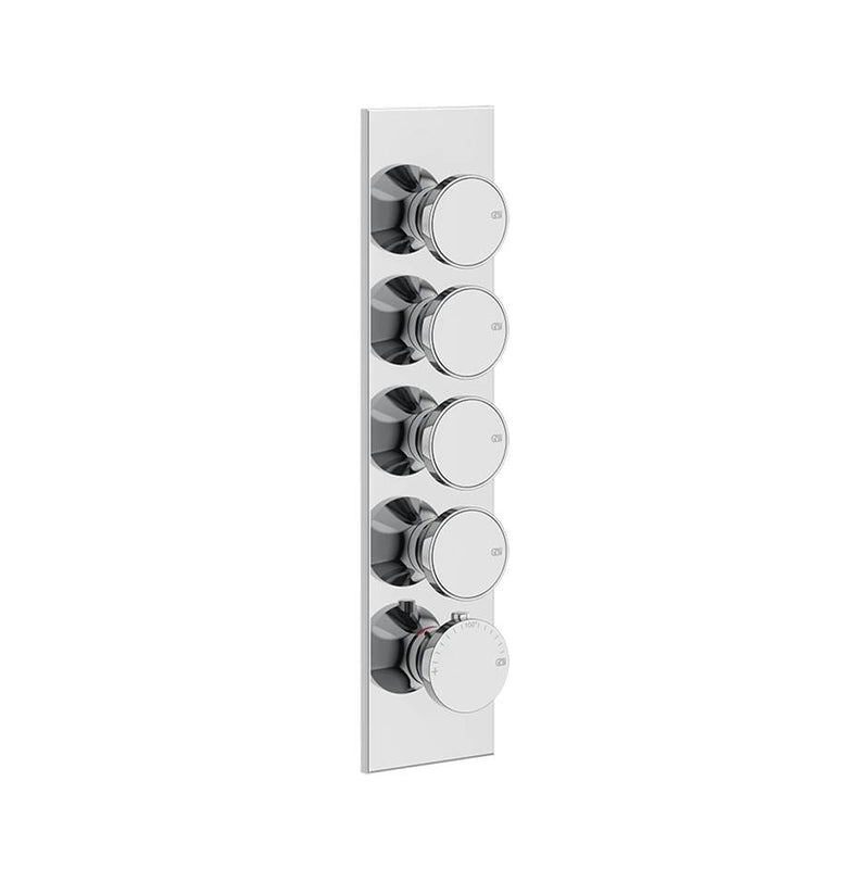 Gessi 66208 Origini Trim Parts Only External Parts For Thermostatic With 4 Volume Controls - Parent