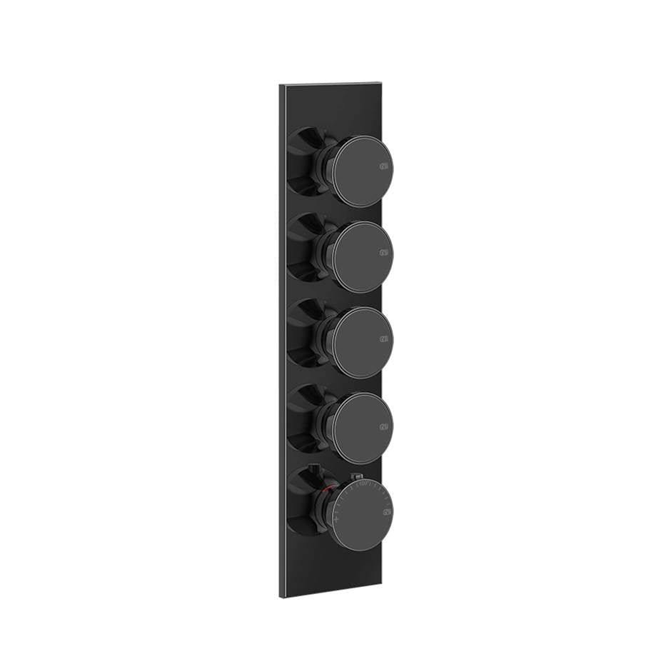 Gessi 66208 Origini Trim Parts Only External Parts For Thermostatic With 4 Volume Controls