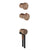 Gessi 66216 Outdoor Origini Lever/Handshower Kit For 63204