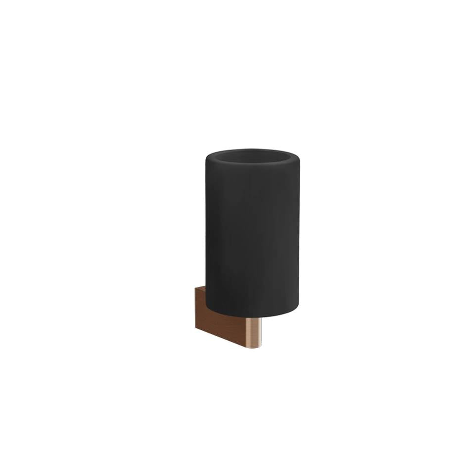 Gessi 66408 Origini Wall-Mounted Holder, Black