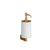 Gessi 66413 Origini Wall-Mounted Liquid Soap Dispenser , White