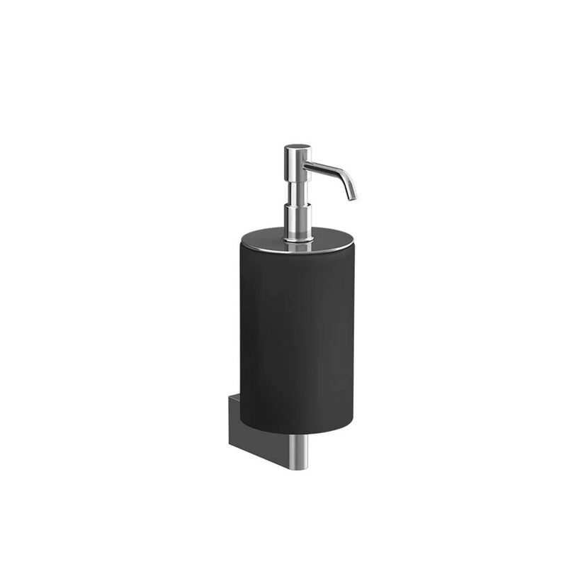 Gessi 66414 Origini Wall-Mounted Liquid Soap Dispenser - Black