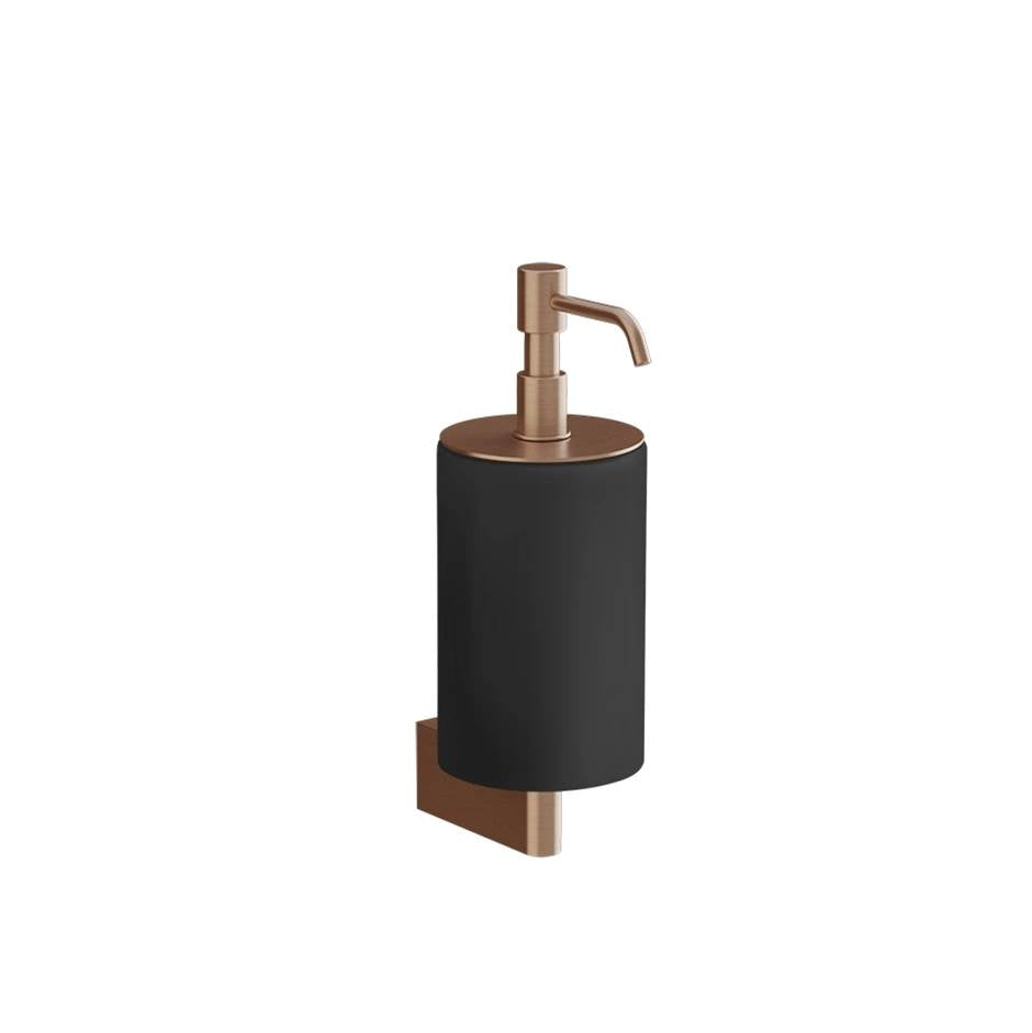 Gessi 66414 Origini Wall-Mounted Liquid Soap Dispenser - Black