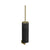 Gessi 66420 Origini Wall-Mounted Brush Holder, Black