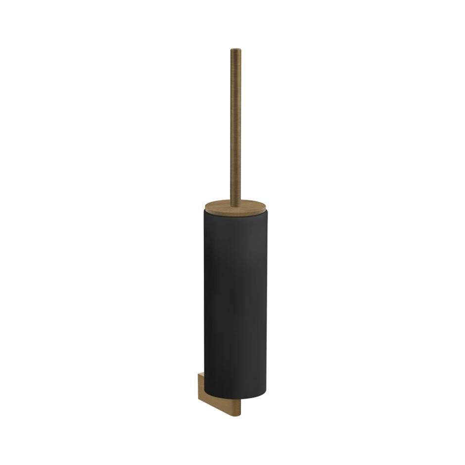 Gessi 66420 Origini Wall-Mounted Brush Holder, Black