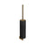 Gessi 66420 Origini Wall-Mounted Brush Holder, Black