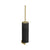 Gessi 66420 Origini Wall-Mounted Brush Holder, Black