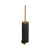 Gessi 66420 Origini Wall-Mounted Brush Holder, Black