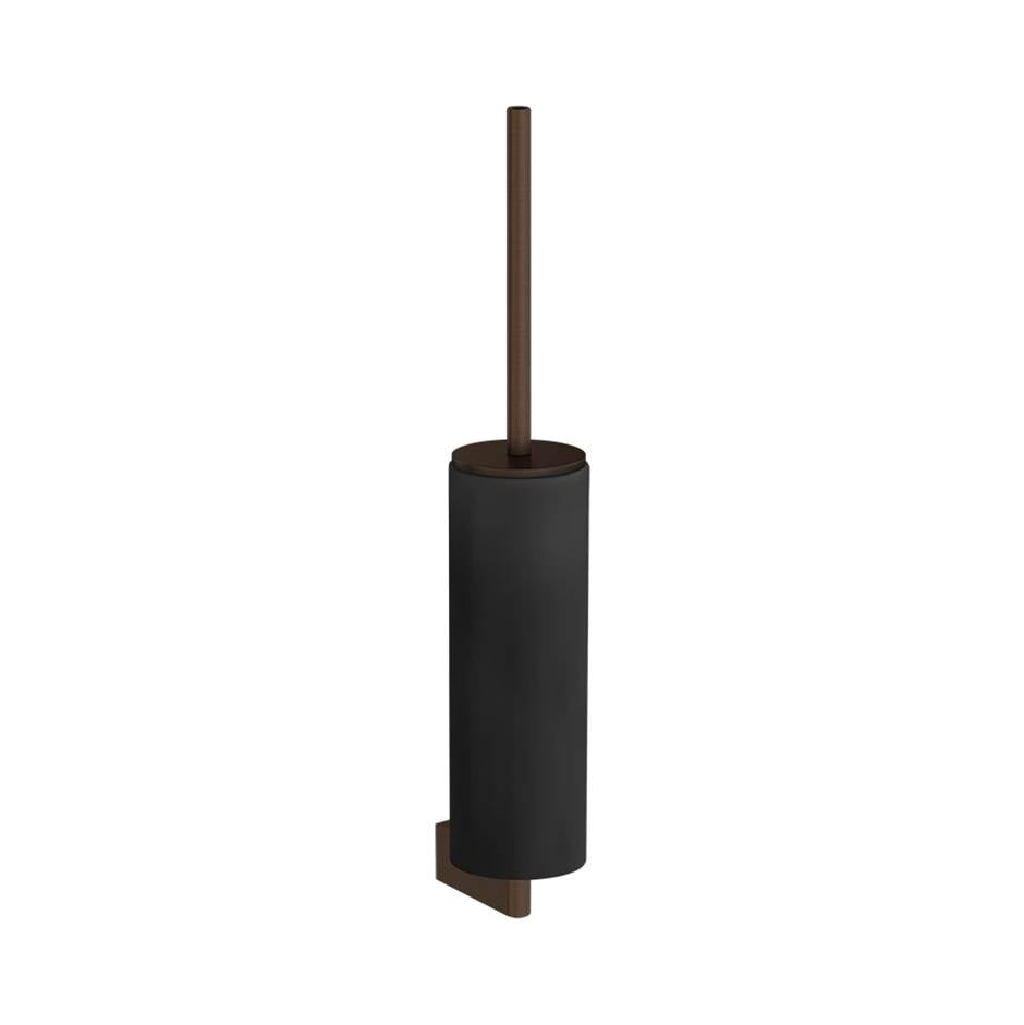 Gessi 66420 Origini Wall-Mounted Brush Holder, Black