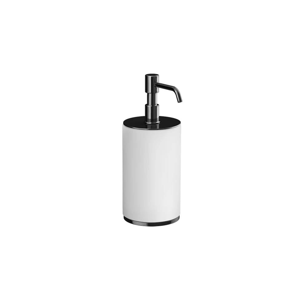 Gessi 66437 Ventaglio Standing Soap Dispenser Holder, White