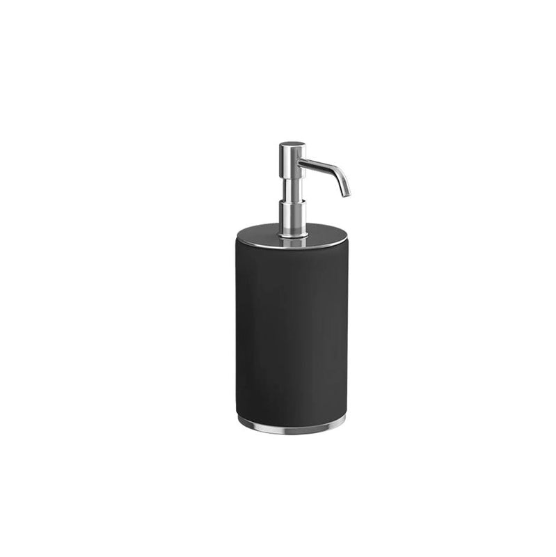 Gessi 66438 Ventaglio Standing Soap Dispenser Holder, Black