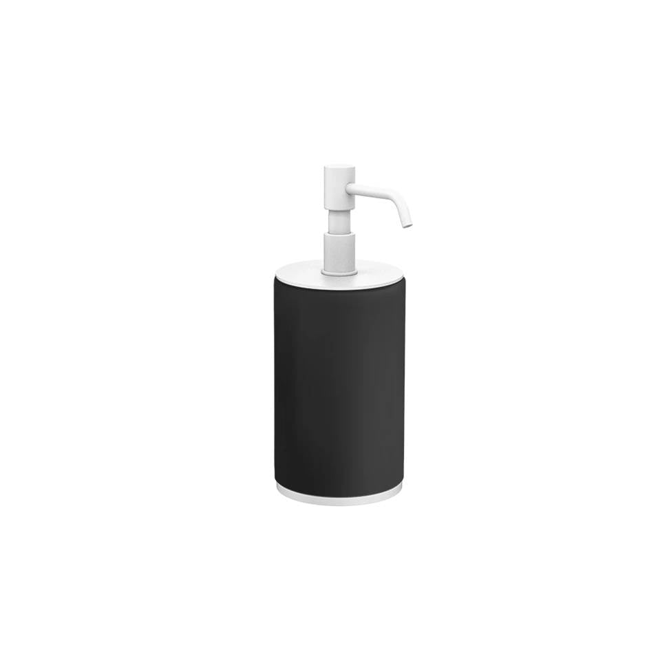 Gessi 66438 Ventaglio Standing Soap Dispenser Holder, Black