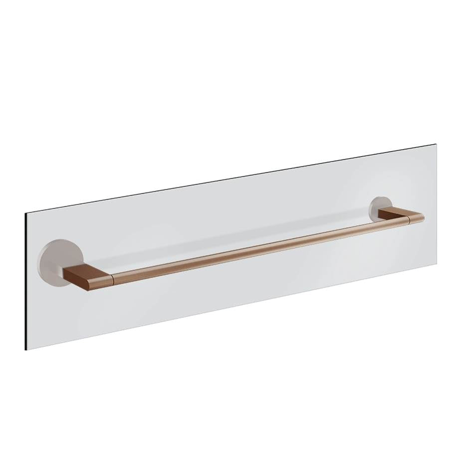 Gessi 66515 Origini 24" Towel Rail For Glass Fixing