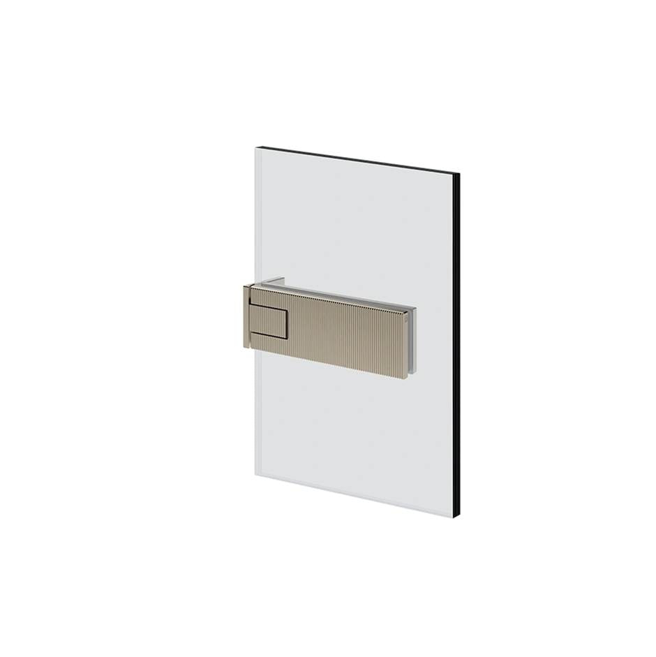 Gessi 67501 Shower G Wall-Glass Self-Centering Hinge. Rigato.
