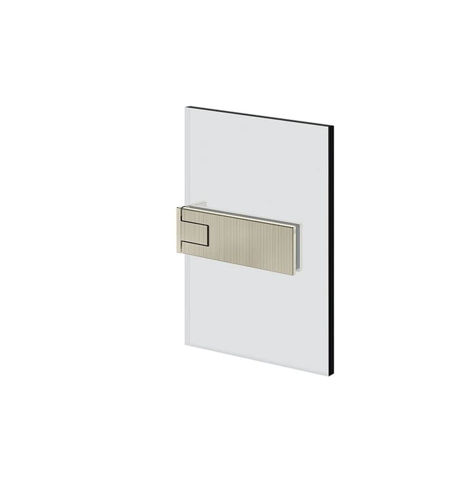 Gessi 67501 Shower G Wall-Glass Self-Centering Hinge. Rigato.