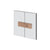 Gessi 67503 Shower G Glass-Glass Self-Centering Hinge. Rigato. - Parent