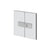 Gessi 67503 Shower G Glass-Glass Self-Centering Hinge. Rigato.