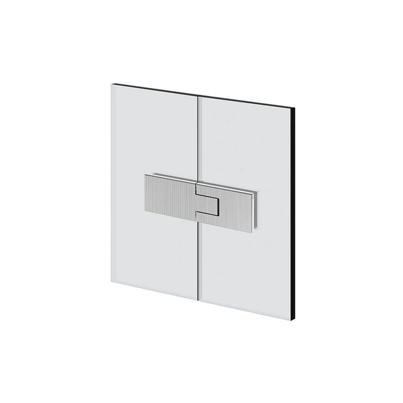 Gessi 67503 Shower G Glass-Glass Self-Centering Hinge. Rigato.