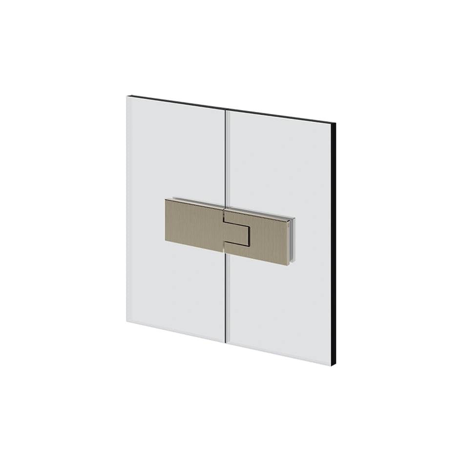 Gessi 67503 Shower G Glass-Glass Self-Centering Hinge. Rigato.