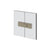 Gessi 67503 Shower G Glass-Glass Self-Centering Hinge. Rigato.