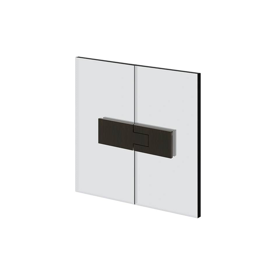 Gessi 67503 Shower G Glass-Glass Self-Centering Hinge. Rigato.