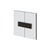Gessi 67503 Shower G Glass-Glass Self-Centering Hinge. Rigato.