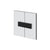 Gessi 67503 Shower G Glass-Glass Self-Centering Hinge. Rigato.