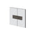 Gessi 67503 Shower G Glass-Glass Self-Centering Hinge. Rigato.