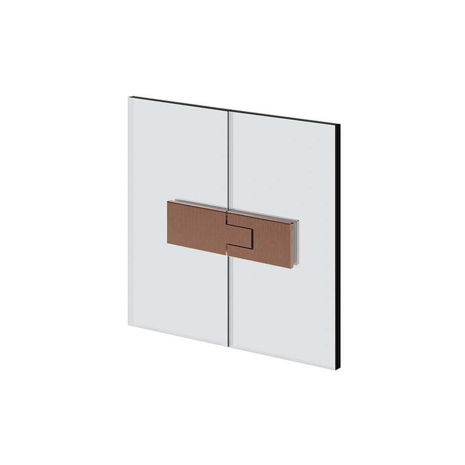 Gessi 67503 Shower G Glass-Glass Self-Centering Hinge. Rigato.