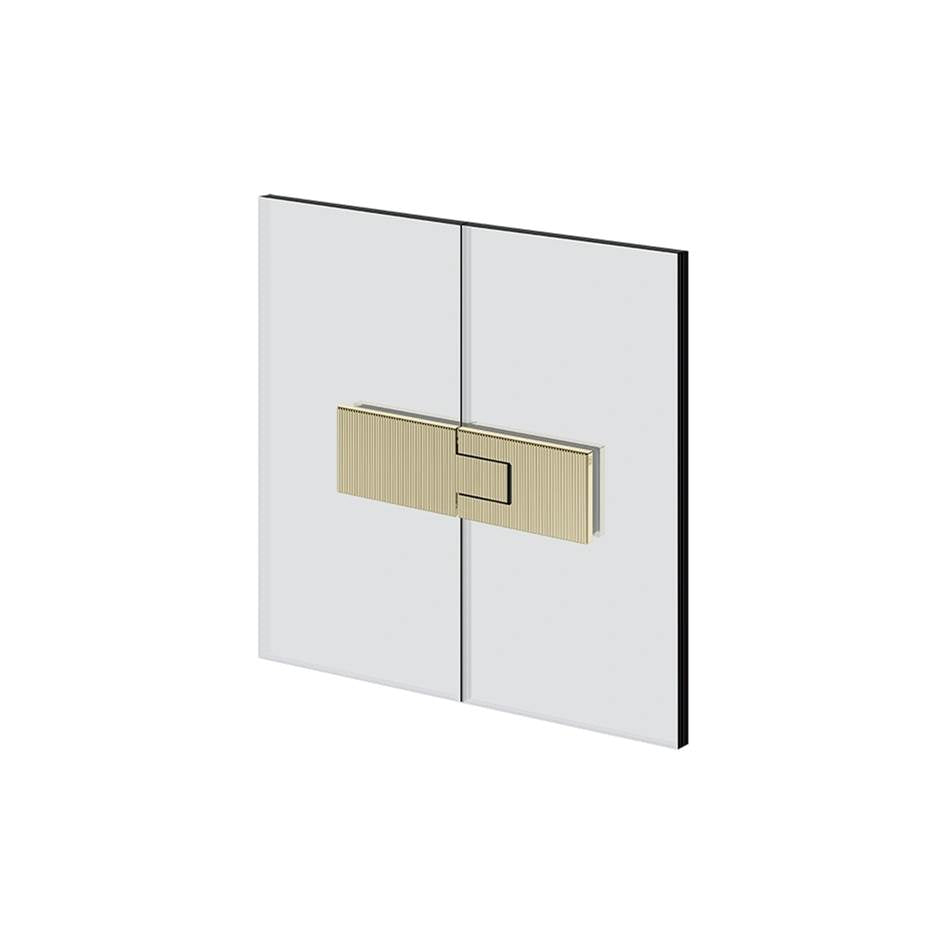 Gessi 67503 Shower G Glass-Glass Self-Centering Hinge. Rigato.