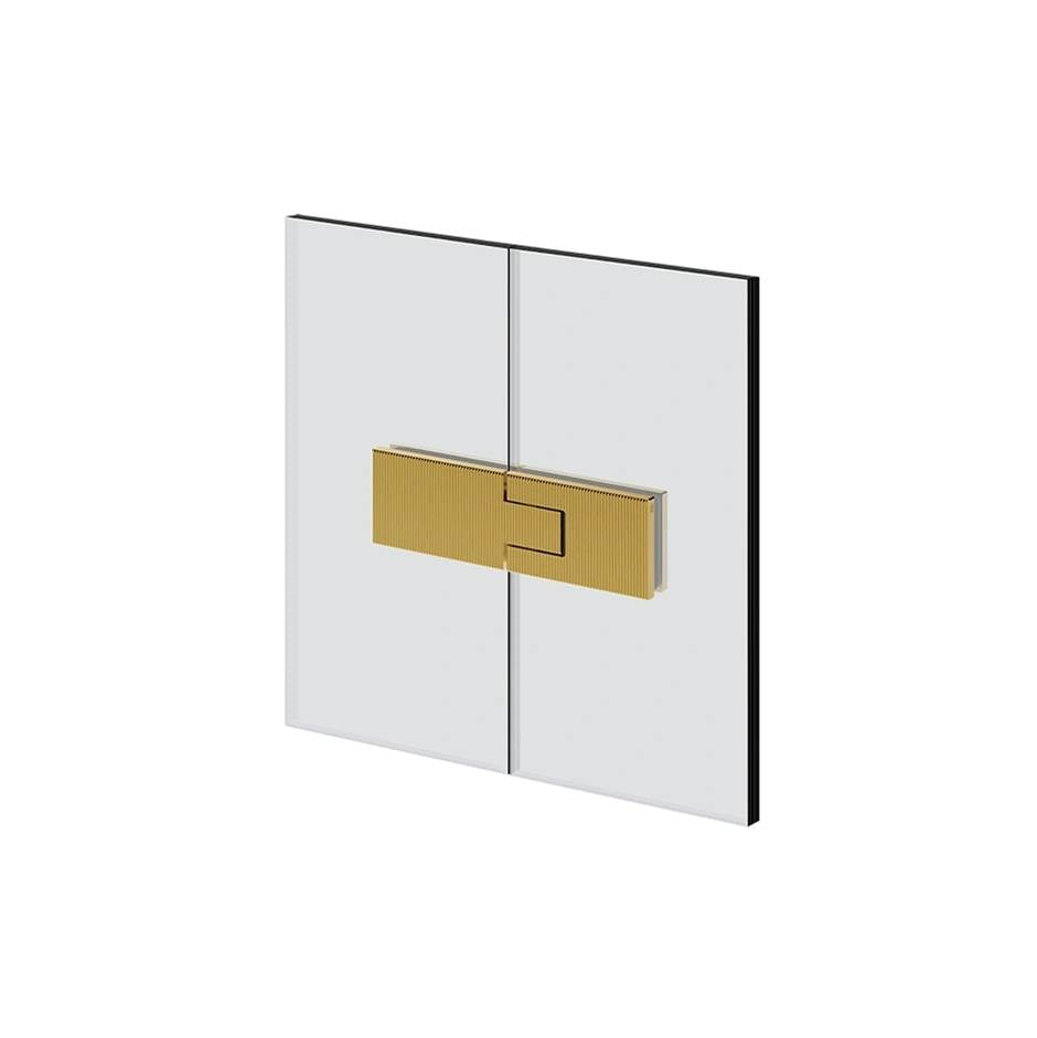 Gessi 67503 Shower G Glass-Glass Self-Centering Hinge. Rigato.