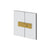 Gessi 67503 Shower G Glass-Glass Self-Centering Hinge. Rigato.