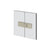 Gessi 67503 Shower G Glass-Glass Self-Centering Hinge. Rigato.