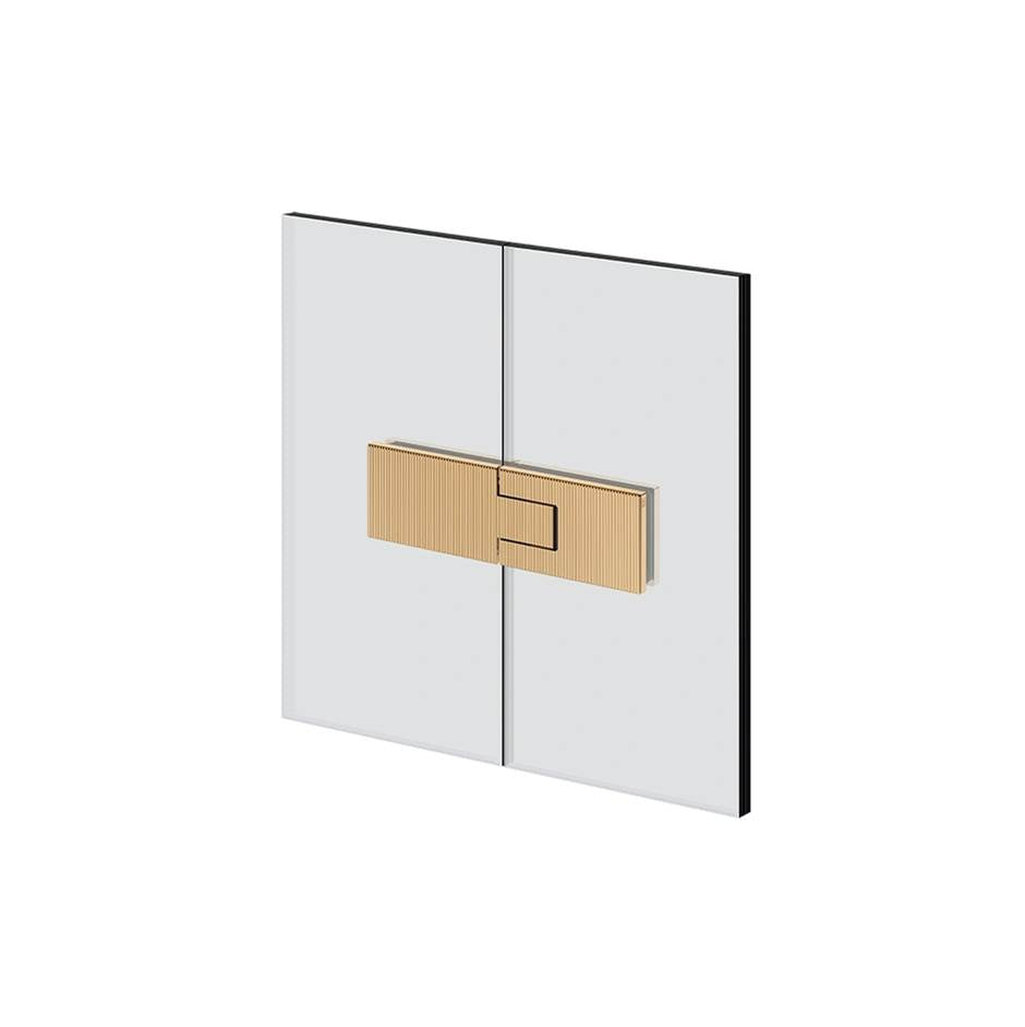 Gessi 67503 Shower G Glass-Glass Self-Centering Hinge. Rigato.