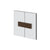 Gessi 67503 Shower G Glass-Glass Self-Centering Hinge. Rigato.