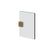 Gessi 67506 Shower G Wall-Glass Clamp. Rigato