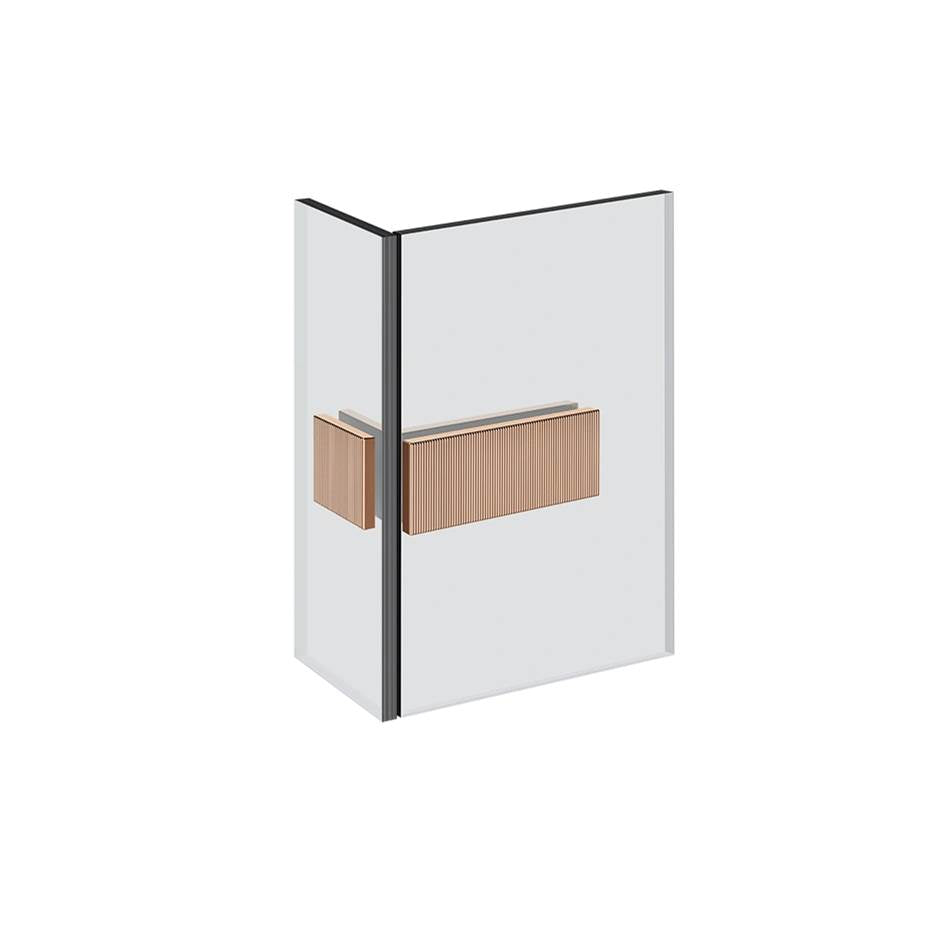 Gessi 67507 Shower G Angular Glass-Glass Clamp. Rigato - Parent