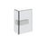 Gessi 67507 Shower G Angular Glass-Glass Clamp. Rigato