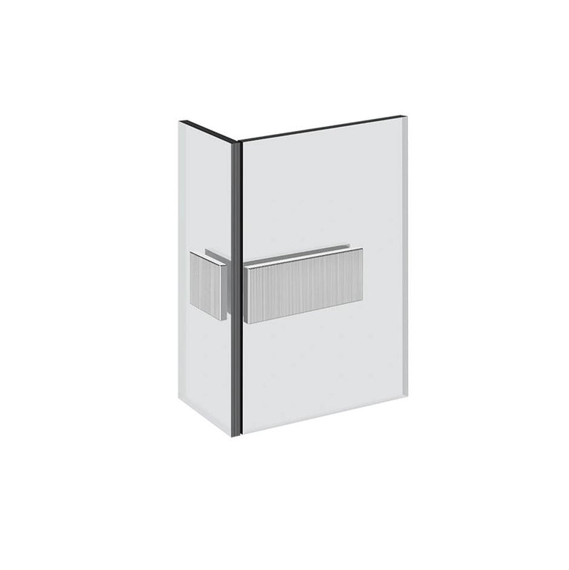 Gessi 67507 Shower G Angular Glass-Glass Clamp. Rigato