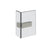 Gessi 67507 Shower G Angular Glass-Glass Clamp. Rigato