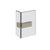 Gessi 67507 Shower G Angular Glass-Glass Clamp. Rigato