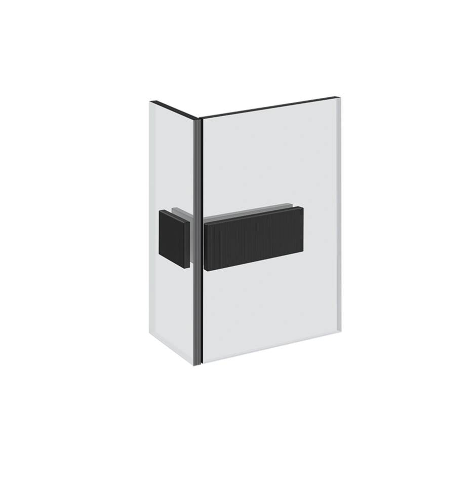 Gessi 67507 Shower G Angular Glass-Glass Clamp. Rigato