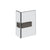 Gessi 67507 Shower G Angular Glass-Glass Clamp. Rigato