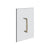 Gessi 67521 Shower G 8" Handle. Vertical/Horizontal Installation. Rigato