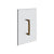 Gessi 67521 Shower G 8" Handle. Vertical/Horizontal Installation. Rigato