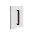 Gessi 67523 Shower G 12" Handle. Vertical/Horizontal Installation. Rigato