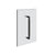 Gessi 67523 Shower G 12" Handle. Vertical/Horizontal Installation. Rigato