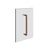 Gessi 67523 Shower G 12" Handle. Vertical/Horizontal Installation. Rigato