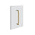 Gessi 67523 Shower G 12" Handle. Vertical/Horizontal Installation. Rigato
