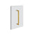 Gessi 67523 Shower G 12" Handle. Vertical/Horizontal Installation. Rigato